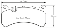 Thumbnail for Carbotech CT1365 Brake Pad Image