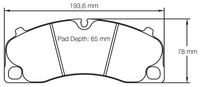 Thumbnail for Carbotech CT1637 Brake Pads