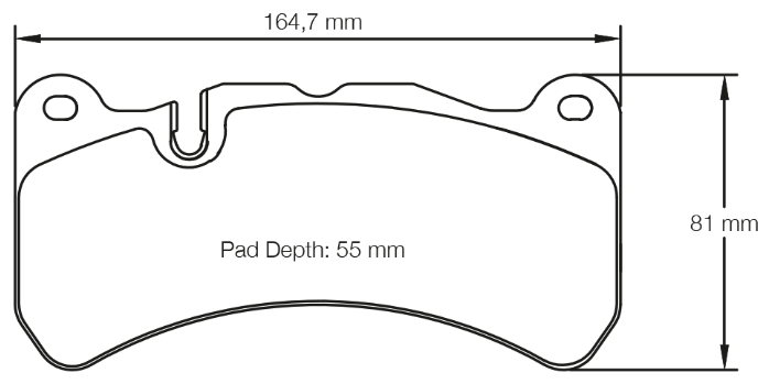 Carbotech CT18STiR Brake Pad Image