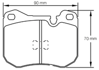 Thumbnail for Carbotech CT251 Brake Pad Fitment Image