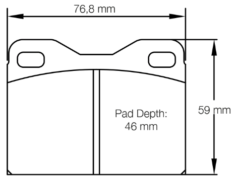 Carbotech CT252 Brake Pad Fitment Image