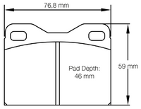 Thumbnail for Carbotech CT252 Brake Pad Fitment Image