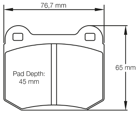 Carbotech CT272 Brake Pads