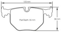 Thumbnail for Carbotech CT683 Brake Pads