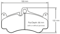 Thumbnail for Carbotech CT776 Brake Pad Dimension Image