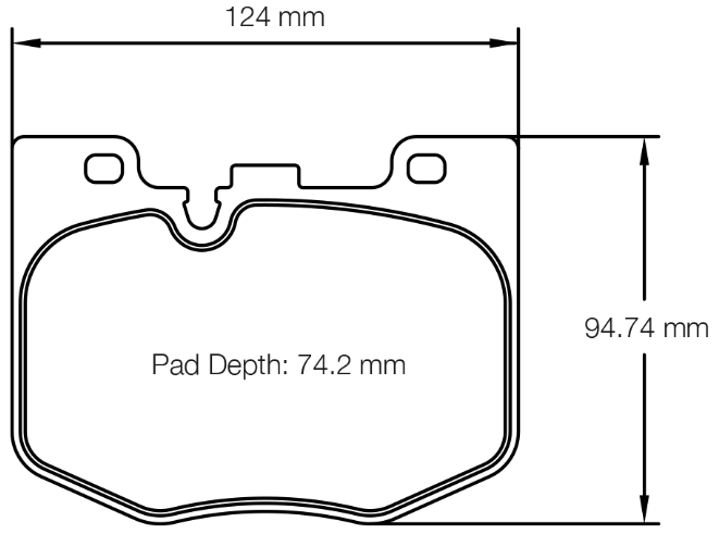 Carbotech CT888 Brake Pad Image