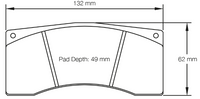 Thumbnail for Carbotech CTALCON-B3.5 Brake Pad Image