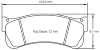 Thumbnail for Carbotech CTP7797 Brake Pad Image