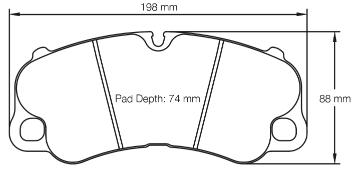 Carbotech CTPG4927 Brake Pad Image