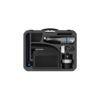 Thumbnail for Top-down view of Chillout Genesis cooling system complete kit including hoses, cooler, controller, and pump organized in foam case-Image