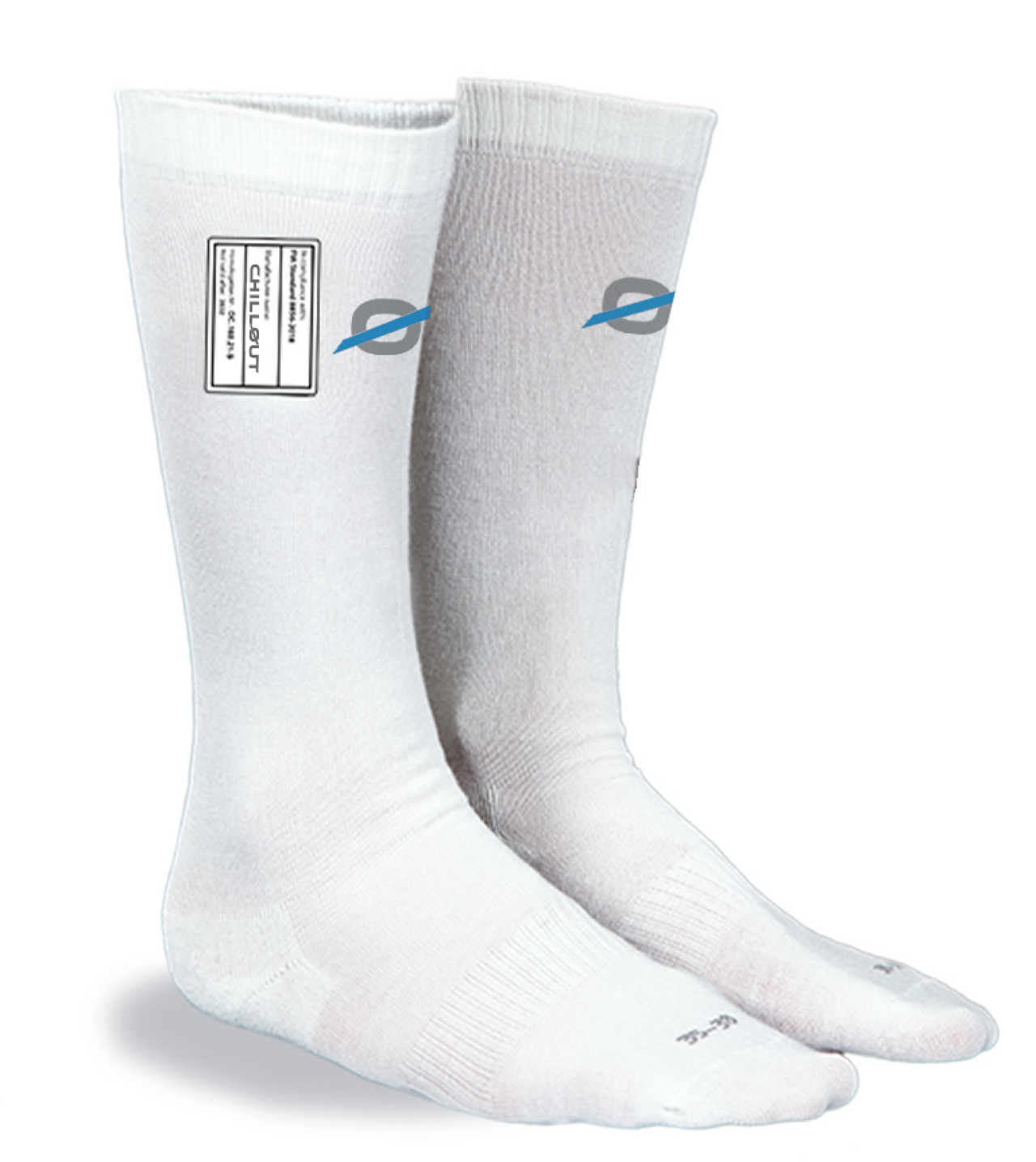 CHILLOUT PRO SPORT SOCKS WHITE IMAGE