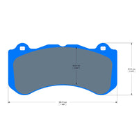 Thumbnail for Cobalt Racing Brake Pads BGT6D65 (Front)