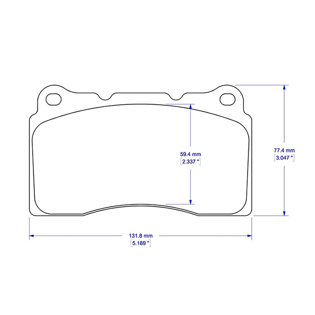 Cobalt Racing Brake Pads D1001 (Rear)