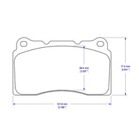Thumbnail for Cobalt Racing Brake Pads D1001 (Rear)