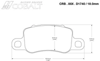 Thumbnail for Cobalt_Brake_Pad-D1740_Detail-Spec_Image