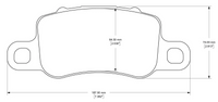 Thumbnail for Carbotech_Brake_Pad-CT1740_Pad-Shape_Image