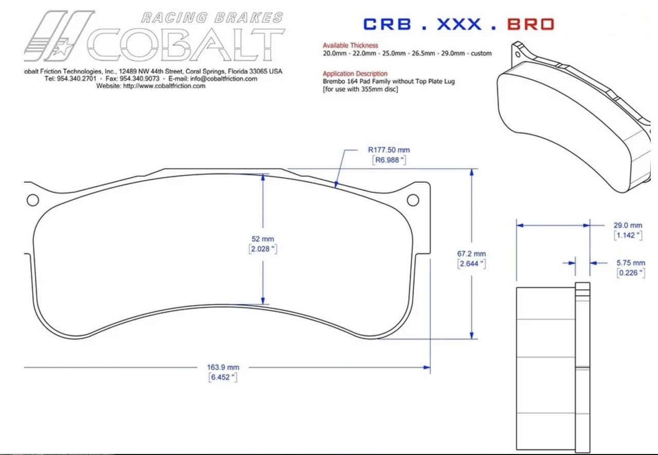 Cobalt_Brake_Pad-Front_992_Porsche_GT3_Cup_Car_Detail-Spec_Image
