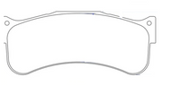 Thumbnail for Cobalt_Brake_Pad-Front_992_Porsche_GT3_Cup_Car_pad_Shape_Image
