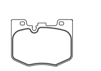 Thumbnail for Technical dimension diagram of a Cobalt D1867 brake pad showing measurements: 124 mm width, 94.74 mm height, and pad depth of 74.