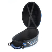 Thumbnail for CMS Performance racing helmet carrying case open