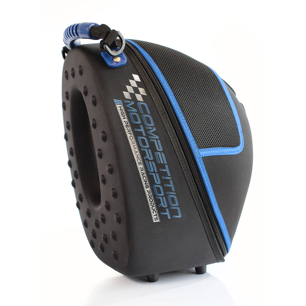 CMS Performance racing helmet carrying case bottom dimples