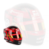 Thumbnail for 2025 Haas F1 Bell Mini Helmet – Esteban Ocon replica for collectors