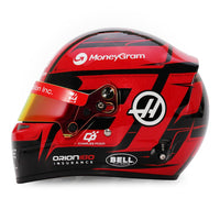 Thumbnail for Bell Mini Helmet featuring Esteban Ocon’s 2025 Haas F1 livery