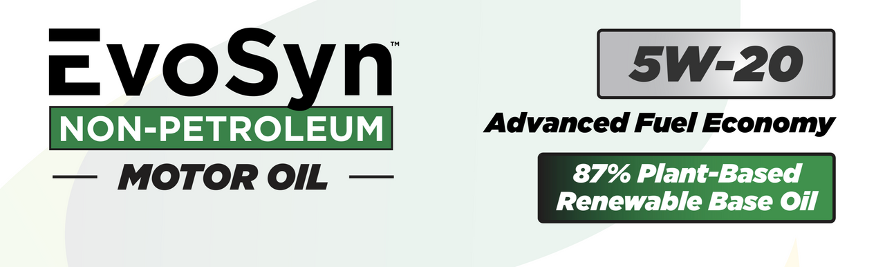 EvoSyn Non-Petroleum 5W-20 Advanced Fuel Economy Engine Oil