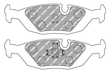 Ferodo 11 FCP0296 Brake Image