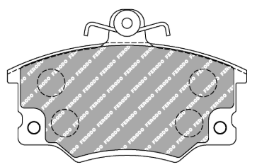 Ferodo 11 FCP0370 Brake Image