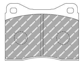 Ferodo 11 FCP0399 Brake Image