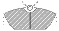 Thumbnail for Ferodo 11 FCP0406 Brake Image