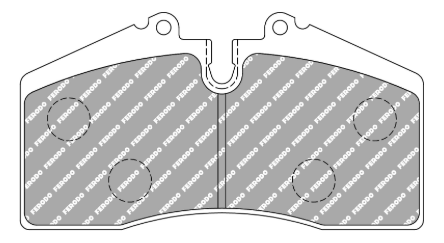 Ferodo 11 FCP0560 Brake Image