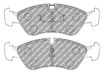 Ferodo 11 FCP0584 Brake Image