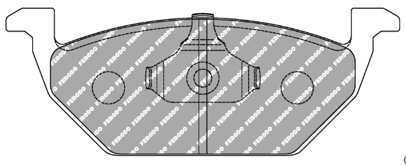 Ferodo 11 FCP1094 Brake Image