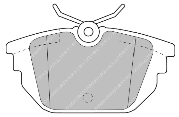 Ferodo 11 FCP1113 Brake Image