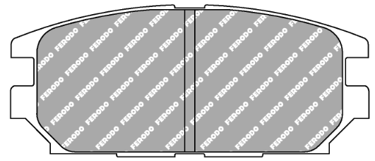 Ferodo 11 FCP1280 Brake Image