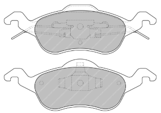 Ferodo 11 FCP1318 Brake Image