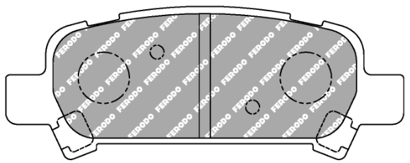 Ferodo 11 FCP1333 Brake Image