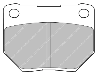 Ferodo 11 FCP1372 Brake Image
