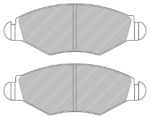 Ferodo 11 FCP1378 Brake Image