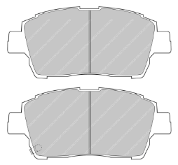 Ferodo 11 FCP1392 Brake Image