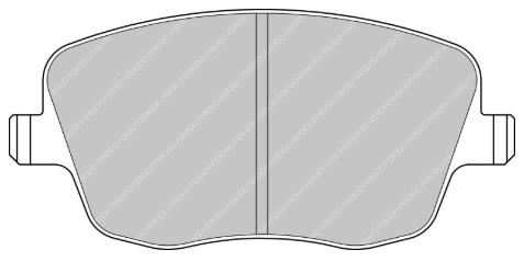 Ferodo 11 FCP1419 Brake Image