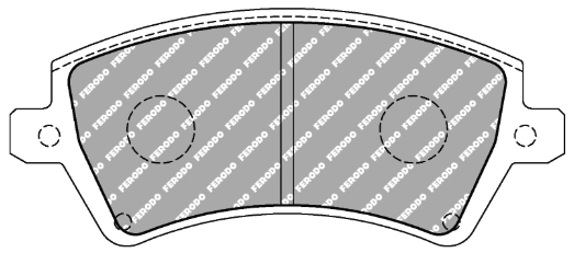 Ferodo 11 FCP1573 Brake Image