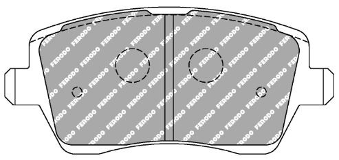Ferodo 11 FCP1617 Brake Image