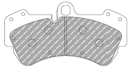 Ferodo 11 FCP1625 Brake Image