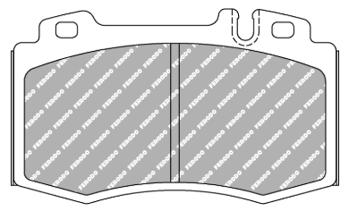 Ferodo 11 FCP1661 Brake Image