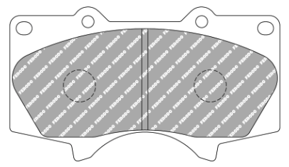 Ferodo 11 FCP1698 Brake Image