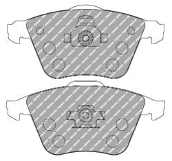 Ferodo 11 FCP1706 Brake Image