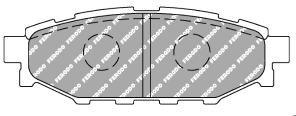 Ferodo 11 FCP1947 Brake Image